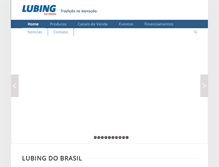 Tablet Screenshot of lubing.com.br